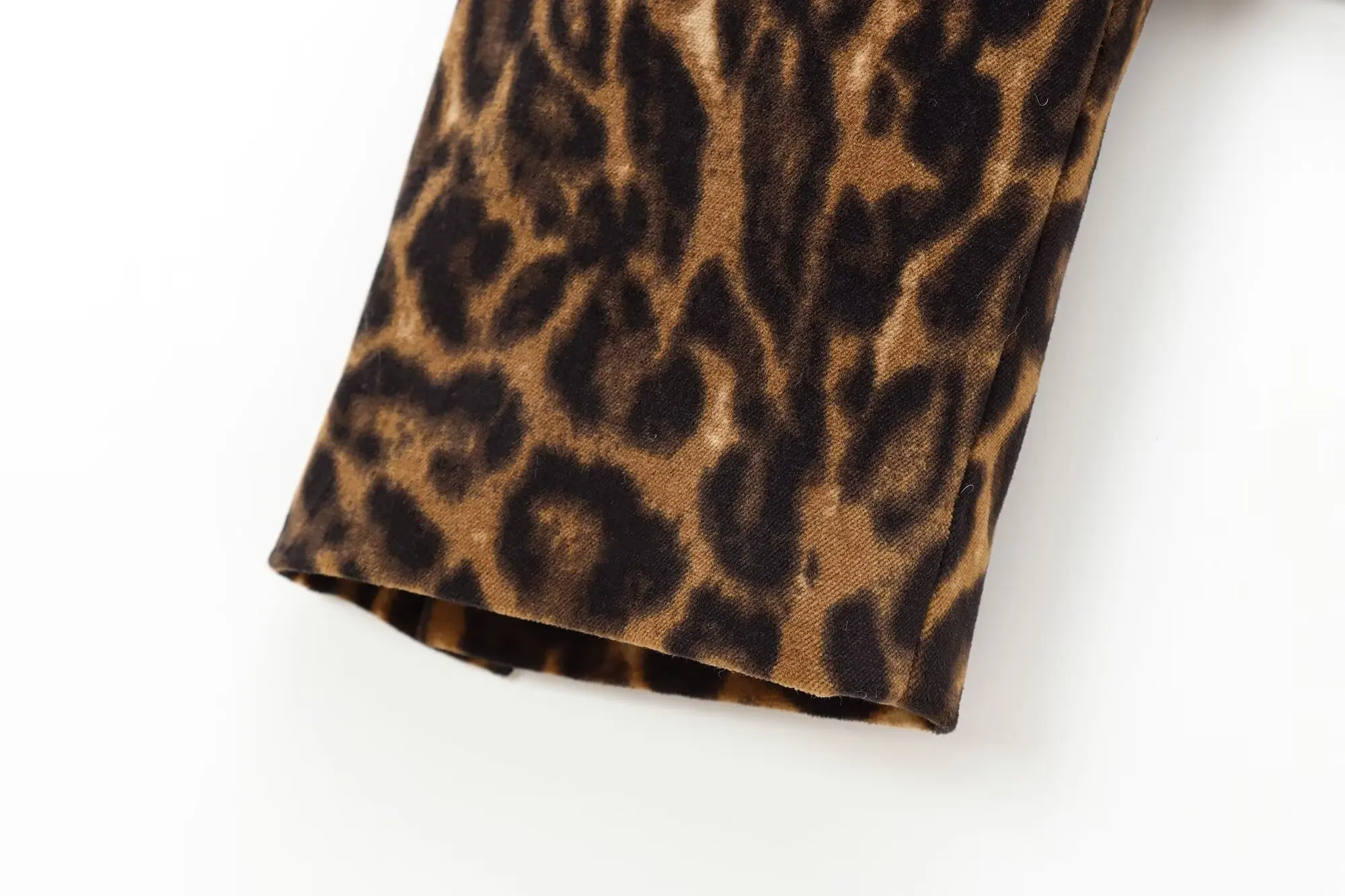 Mode Langarm Blazer Top Frauen 2 Stück Leopard Gedruckt Mini Rock Sets frauen Anzug Zwei Stück Set Frauen Outfit – Detail 7