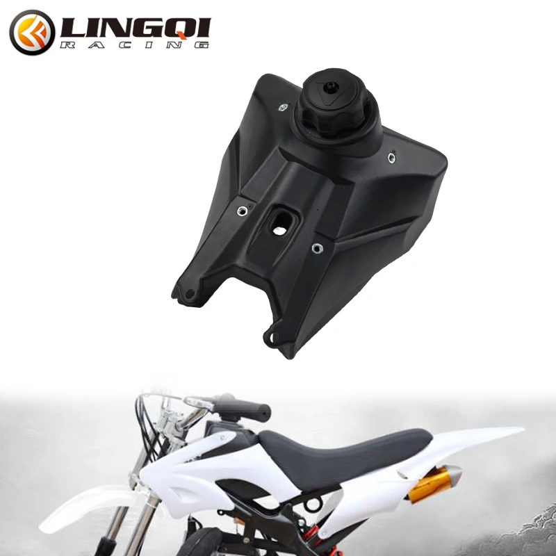 Motorcycle Accessories Gas Petrol Fuel Tank With Cap For KT50 Dirt Pit Bike Plastic Modified