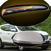 1 unidad 87623 B8000 87613 B8000 luz amarilla espejo retrovisor señal de giro para Hyundai 2013-2016 Hyundai Santa Fe XL