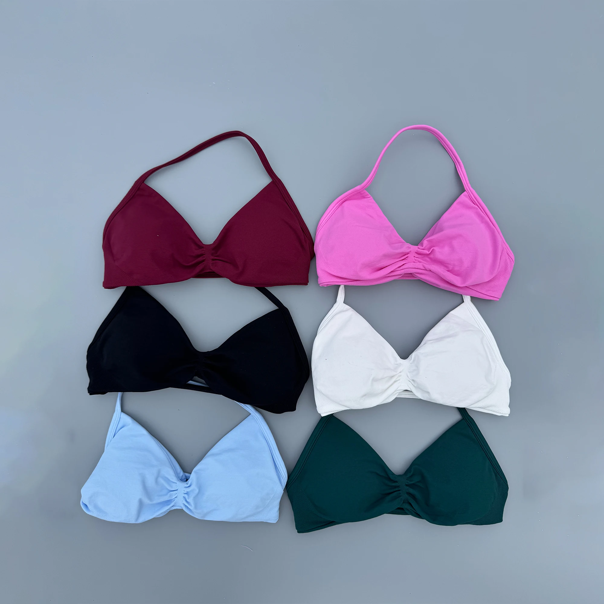 Sports Sports Strappy Bra Halter Backless Sports Bra Yoga Women Gym Top Running Exercise High Support Active Wear Fitness Workout - Aliexpress Deal