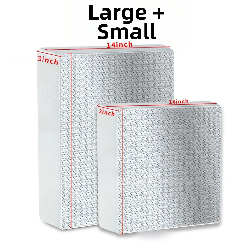 

2PCS RV Sunroof Sunshade, RV Ventilation And Heat Insulation Mat Sunroof Cover RV Accessories