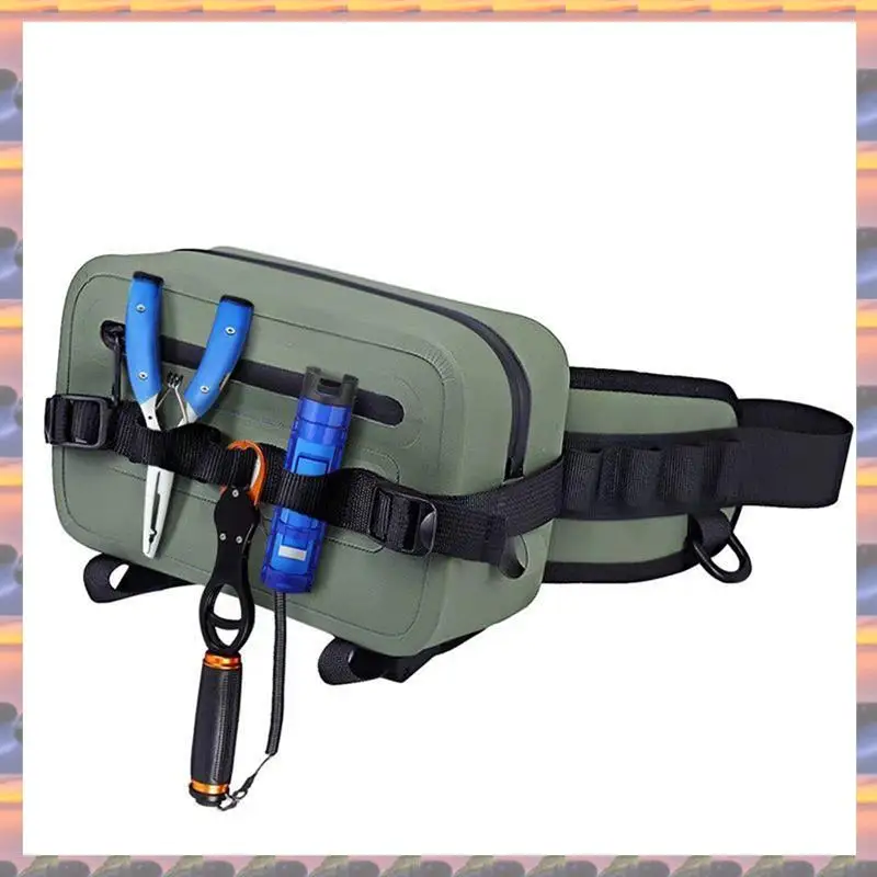 

ABML Multifunctional Fishing Bag Fishing Tackle Bags Fish Lures Gear Storage Waist Pack Fishing Rod Bag Waterproof Backpack