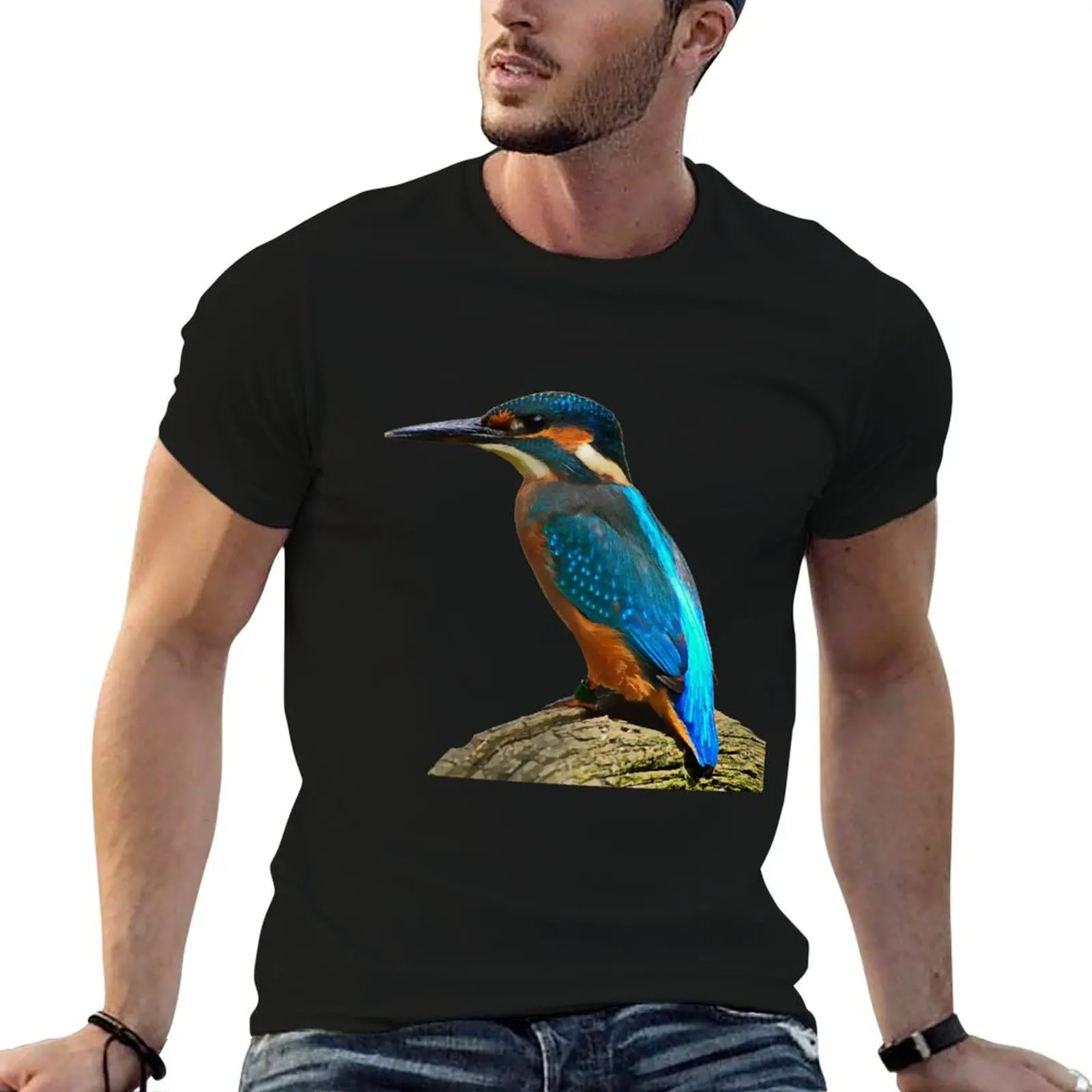kingfisher T-Shirt Cool Feeling Summer Tee Shirt