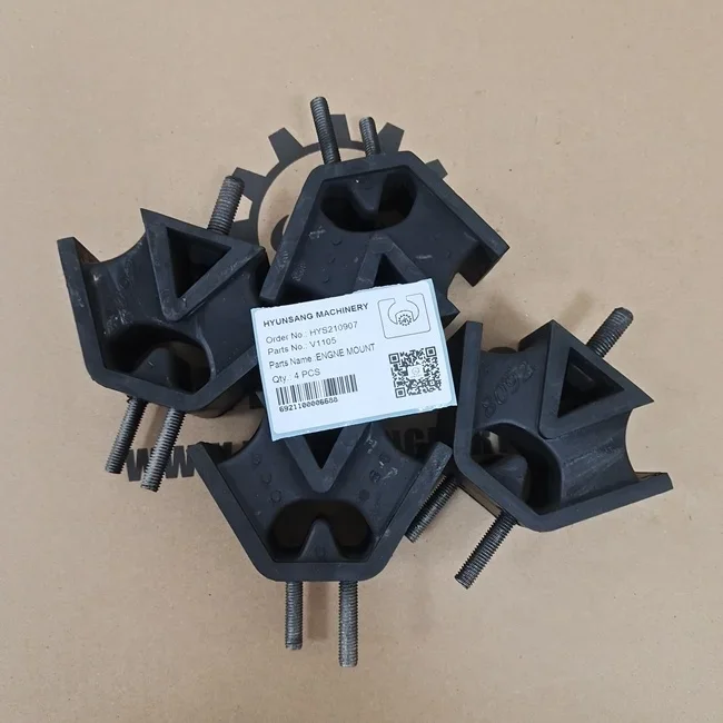 Construction Machinery Hyunsang Excavator Parts Engine Mount V1105 V11-05 7T8331 11N6-10445 20Y-01-12222