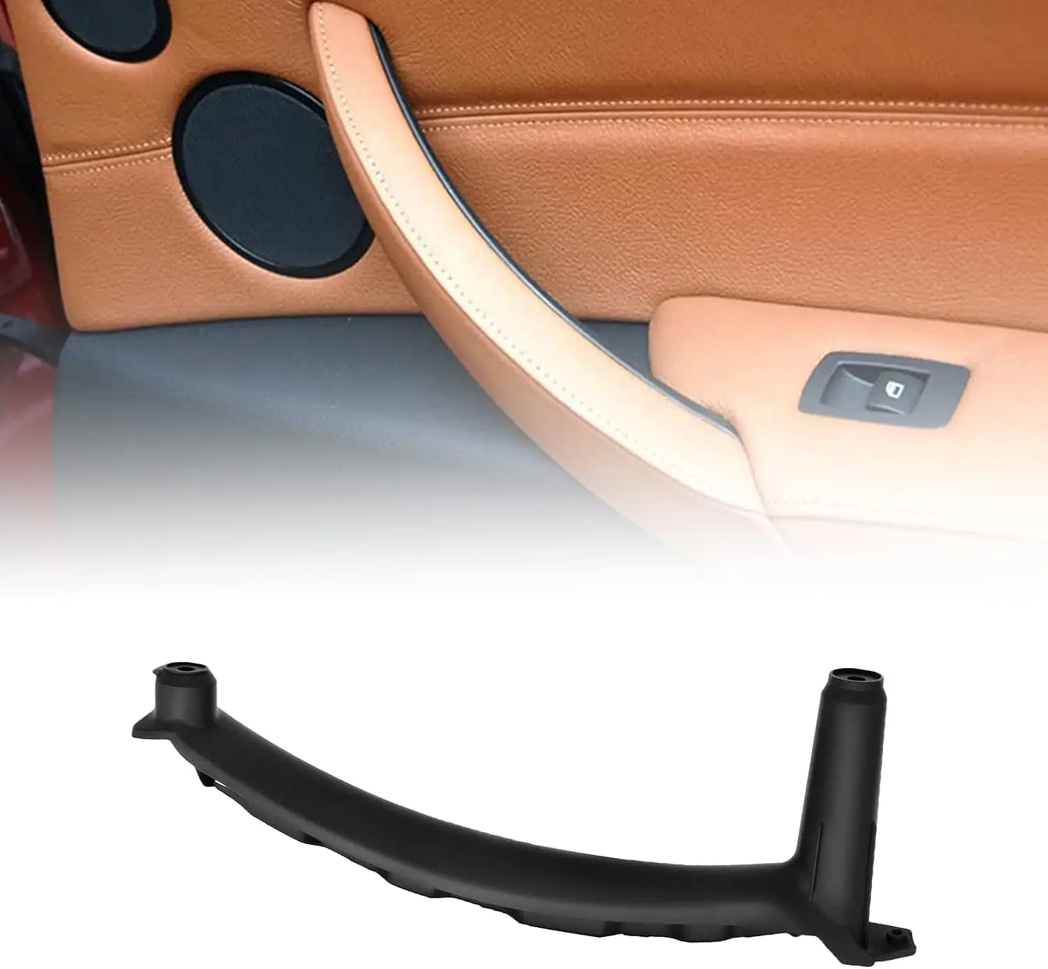 X5 X6 E70 E71 Door Handle Support Pull Strap,Door Pull Handle Inner Door Panel Handle Left Front Left Rear Door Pull Handle