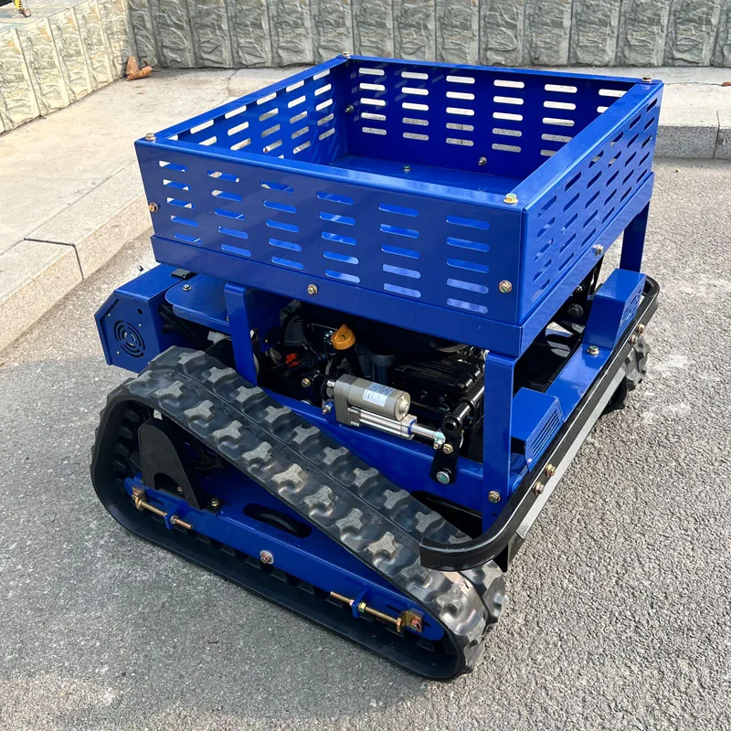

Customized new intelligent remote-controlled tracked lawn mower, yard and orchard slope lawn mower