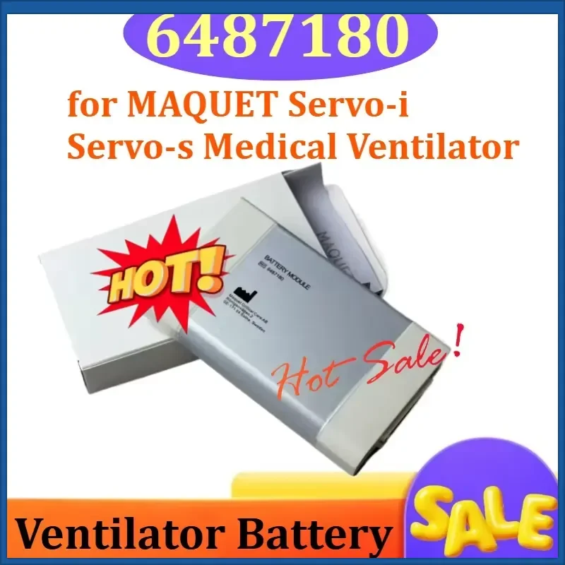 New 6487180 Rechargeable Battery for MAQUET Servo-i Servo-s Medical Ventilator Rechargeable Battery
