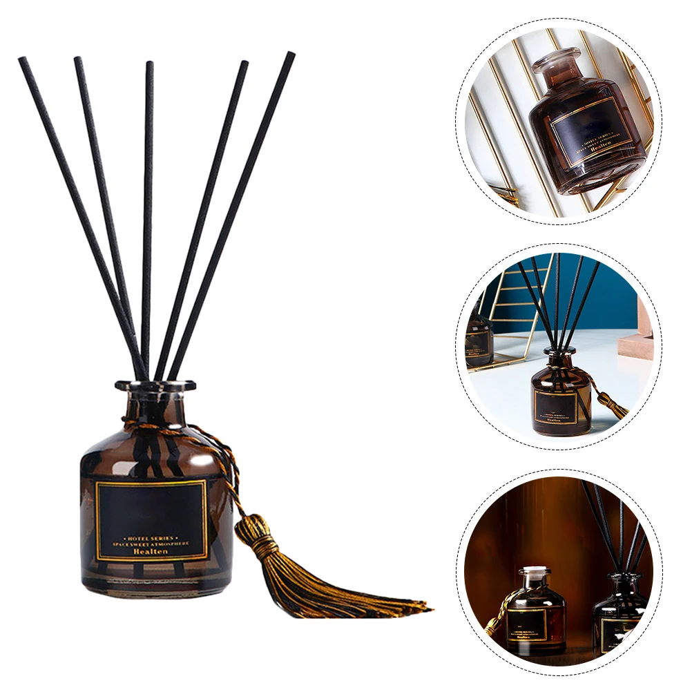 

Tassel Bottle Perfume Rattan Air Freshener For Wedding Birthday Holiday Kitchen Bedroom Living Room Purifying Rattan Sticks