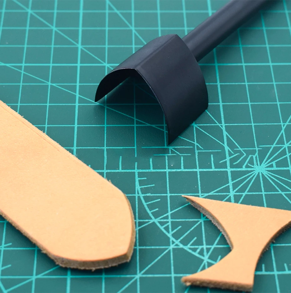 DIY Leder V Punch Punch, V-förmiges Leder Handwerk Punch Tool, Gürtel Schwanz Hacken Gürtel Schwanz Hacken Punch Gürtel Schwanz Prozessor – Detail 5