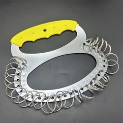 1pcs Key Chain Hanging Key Organizer Manager Portable Metal Ring 28 Separable Key Rings Key Tags Key Ring Management Key Rings