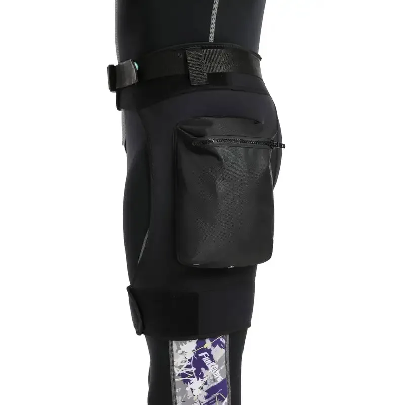 Celana Pendek Selam Neoprene 3/5mm Pria Wanita Unisex dengan Kantong Tugas Berat untuk Menyelam Scuba Snorkeling Berselancar Kayak