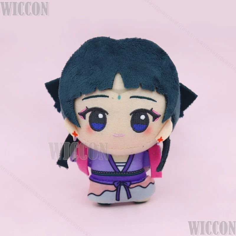 يوميات الصيدلية القط Maomao و jinshi 10 سنتيمتر أفخم أنيمي الشكل المفاتيح فتاة هالوين محشوة قلادة مهرجان كوميك كون