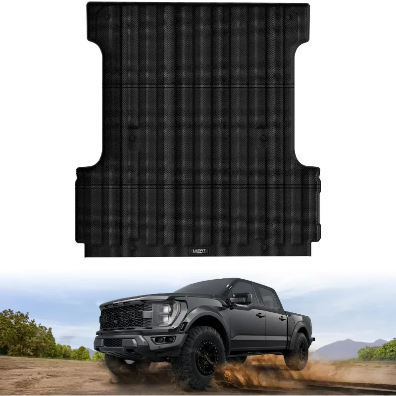 

Bed Mat for Ford F-150(5.5FT, 67.1" Bed) 2015-2025 Truck Bed (Include F150 Lightning 2024 2023 2022) All Weather Protecto