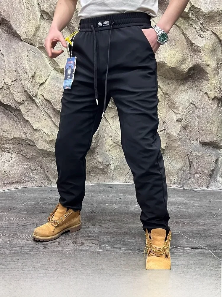 Flame Chip Upaded Version Wasserdichte Herren- und Damen-Outdoor-Winter-Daunenhose mit geradem Bein, lange Hose, warme, lässige Fas...