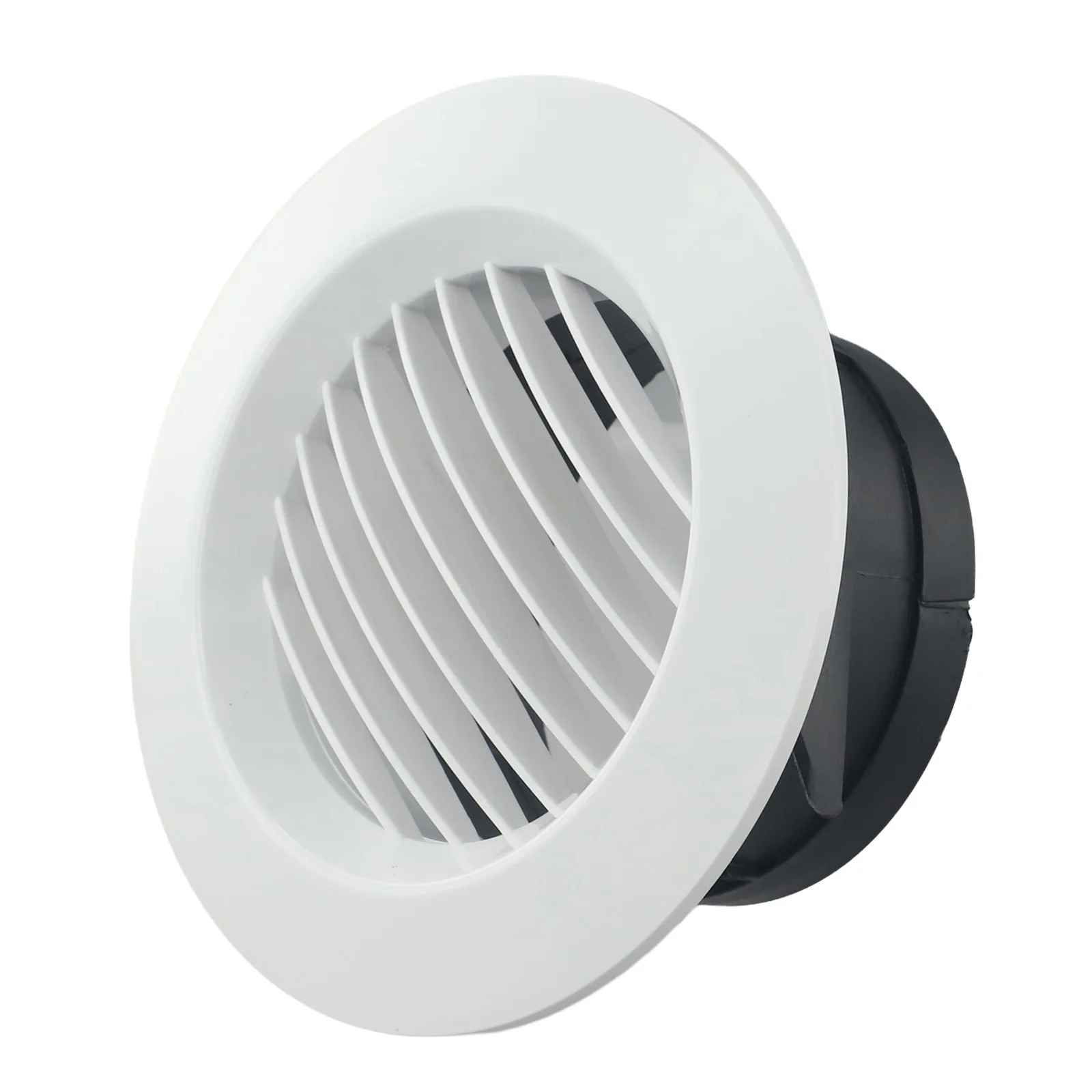 75-200mm Round Adjustable Wall Interior Vent ABS Ventilation Grille Vent Cover Heating Cooling Vents HVAC Systems Parts