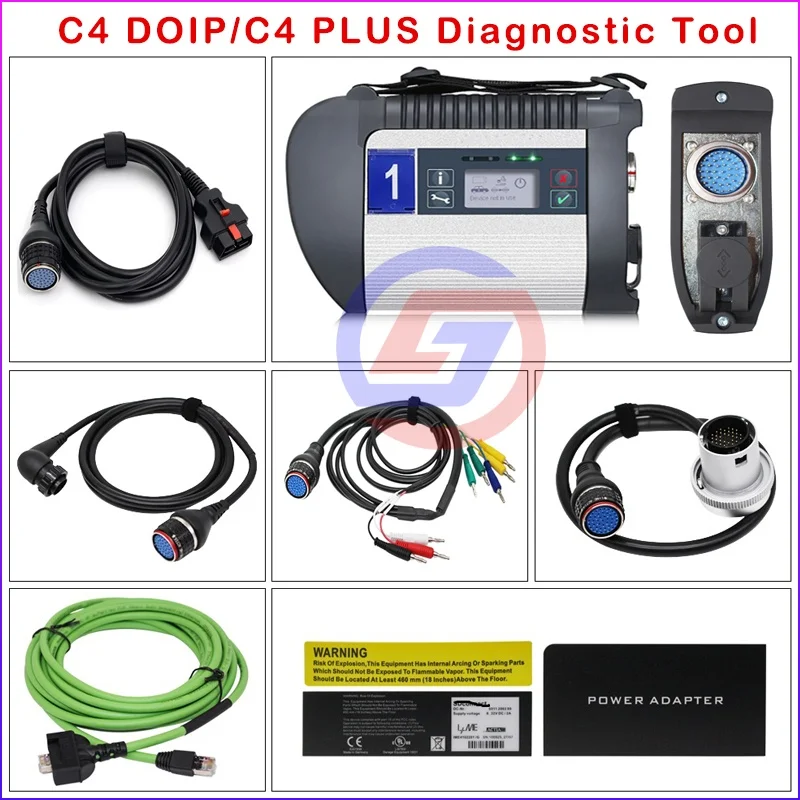 NEW VERSION MB Star C4 Plus DOIP WiFi Function SD Connect Diagnostic Tool MB SD C4 with SSD v2023.09 Full Software for Car/Truck