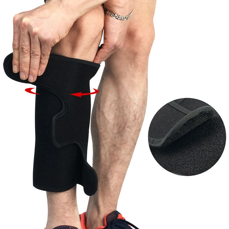2Pcs Calf Brace for Men & Women,Adjustable Shin Splint Support - Lower Leg Compression Wrap Increases Circulation,Pain Relief