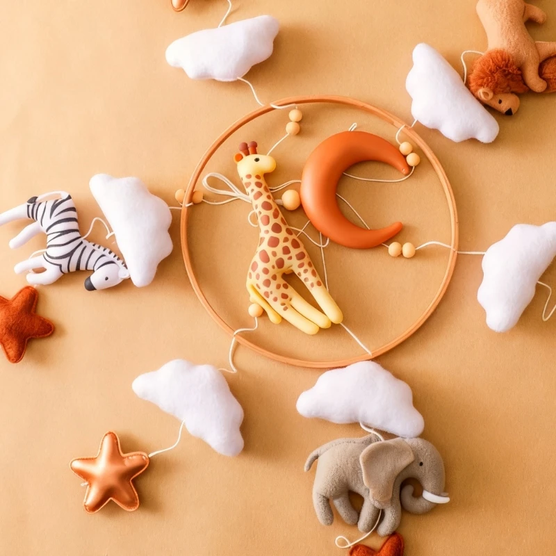 Phát triển Giường cho bé Chuông Cũi Phụ kiện động để tương tác giác quan 15UB