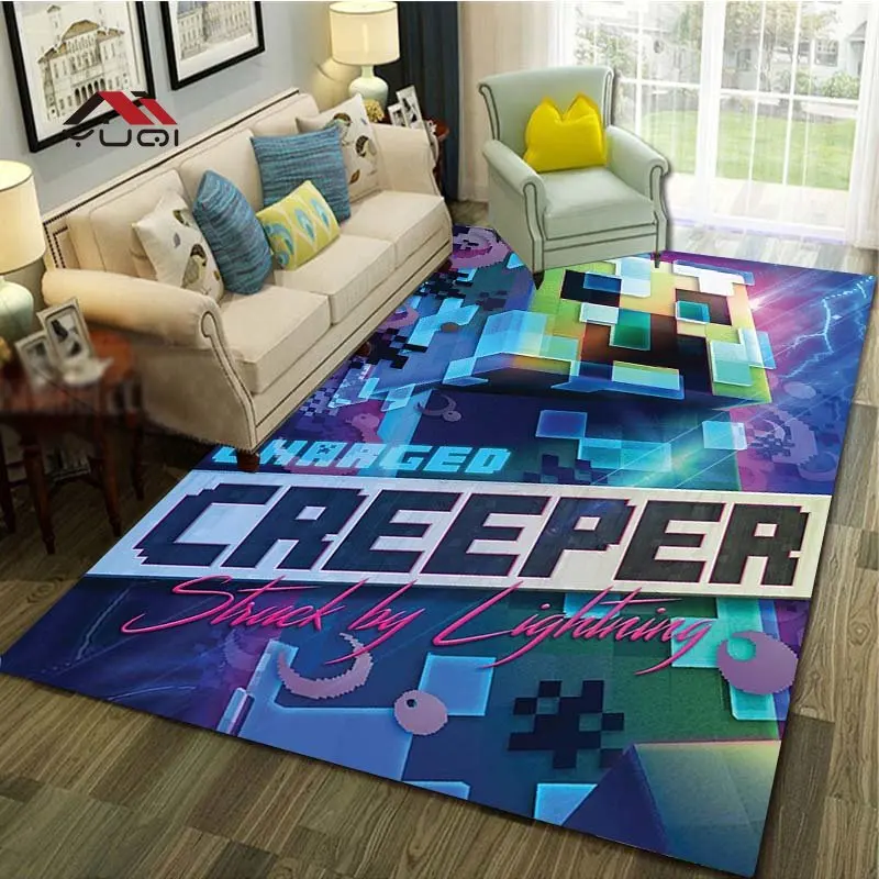 Cartoon Characters Carpet for Living Room Modern Decor Sofa Table Large Area Rugs Bathroom Mat Alfombra Para Cocina Tapis