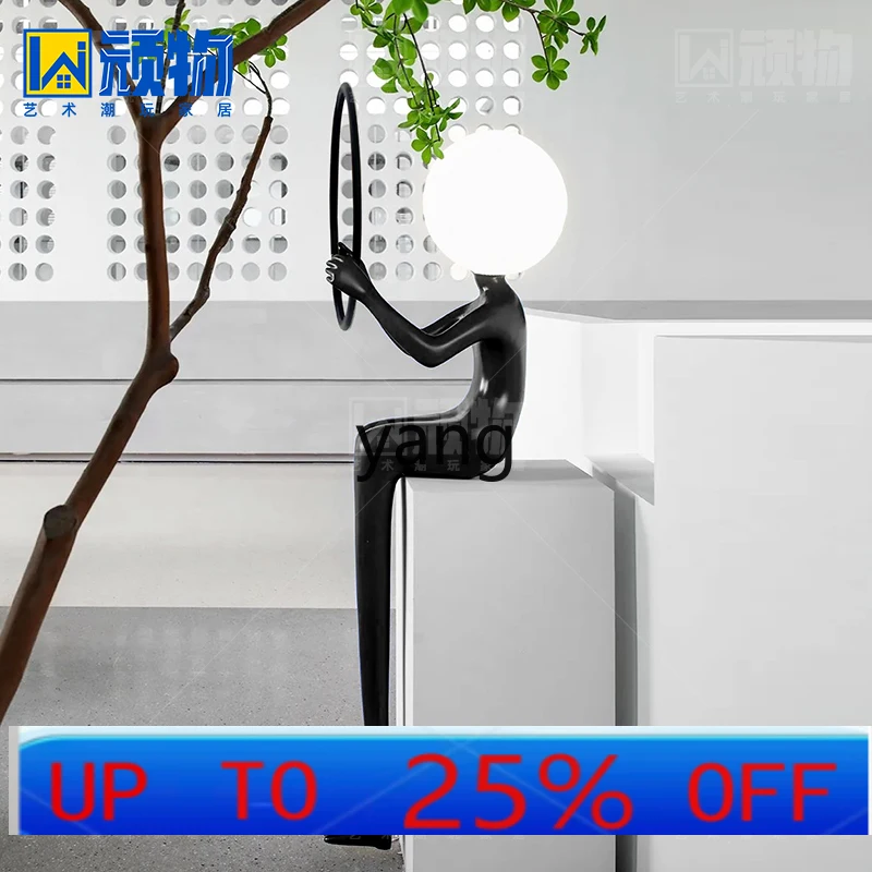 

LTT Welcome Figure Sculpture Floor Abstract Home Exhibition Hall Hotel Soft Decoration Art Large Ornament