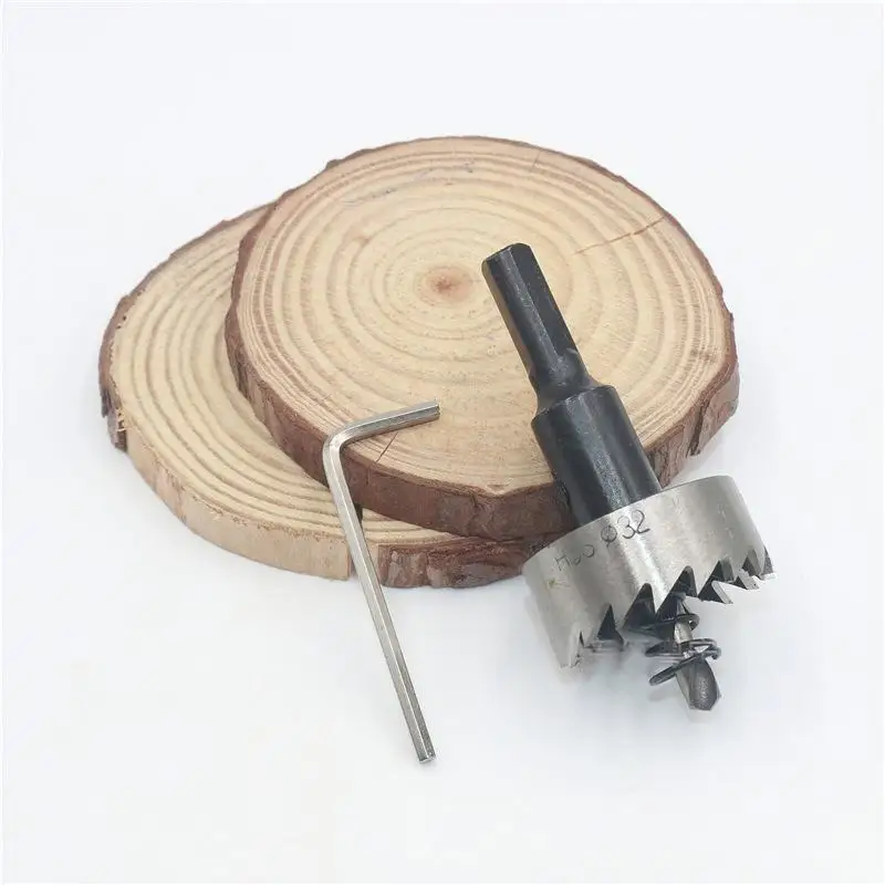 

1Pcs HSS Drill Bit Hole Saw Cutter,HSS Hole Saw Kit, High Speed Steel Hole Saw Cutting Kit, HSS Drill Bit for Metal Alloy Wood