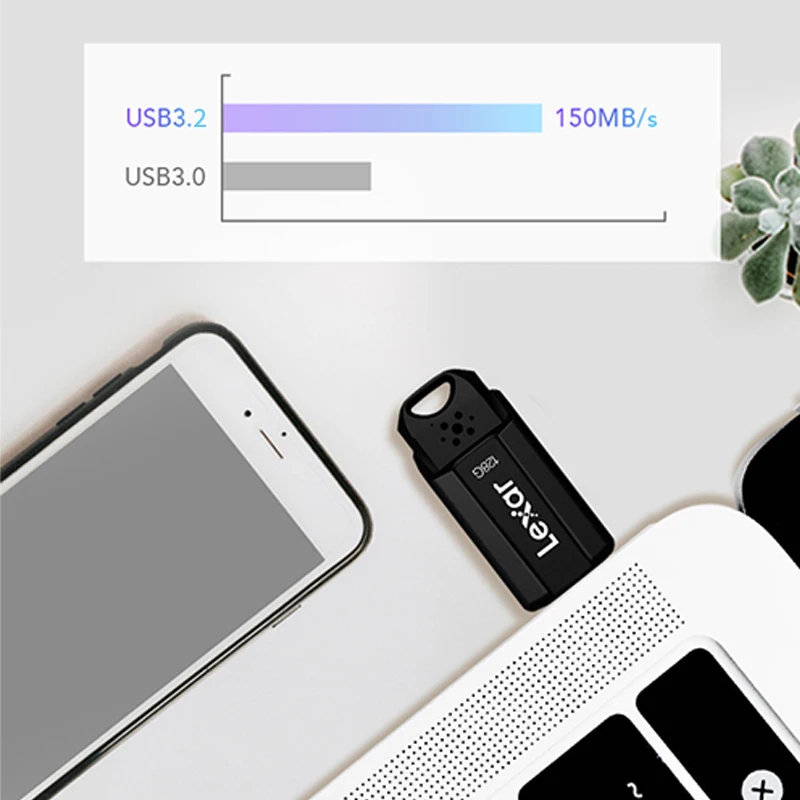 Oryginalny dysk USB Lexar USB 3.2 S80 Pen Drive 32GB 64GB 128GB 256GB Max 150Mb/s Pamięć USB Pendrive do komputera — zdjęcie produktu 5