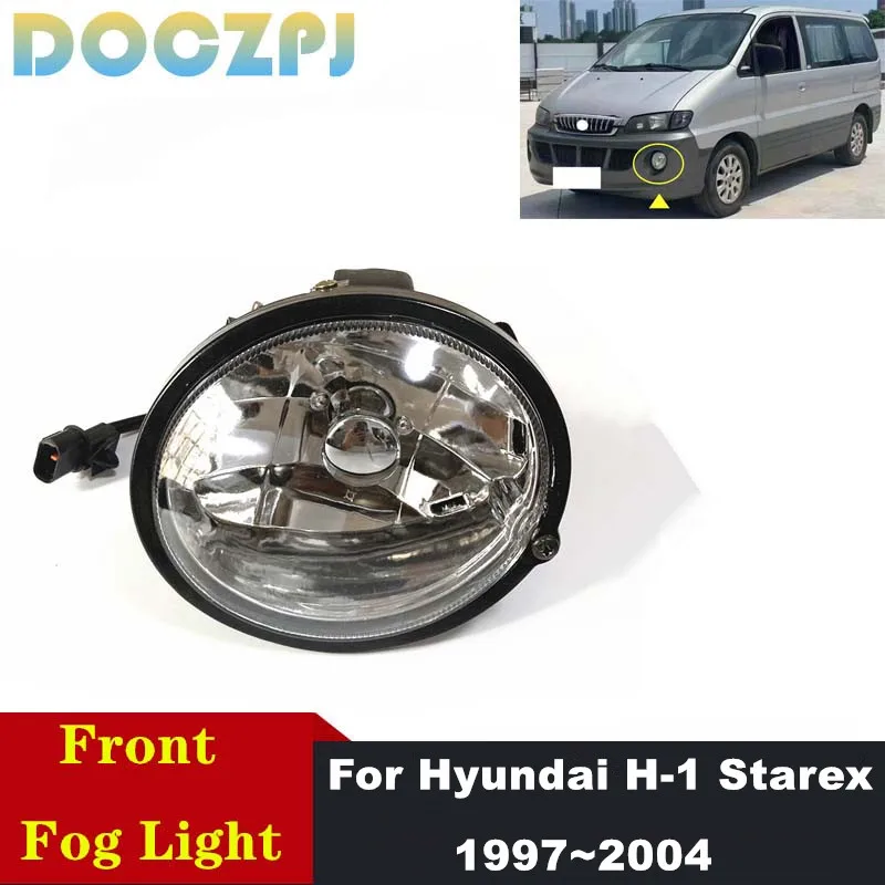 سيارة الجبهة القيادة فوجليت الضباب مجموعة مصابيح لشركة هيونداي H-1 Starex MPV 1997 1998 1999 2000 2001 2002 2003 2004