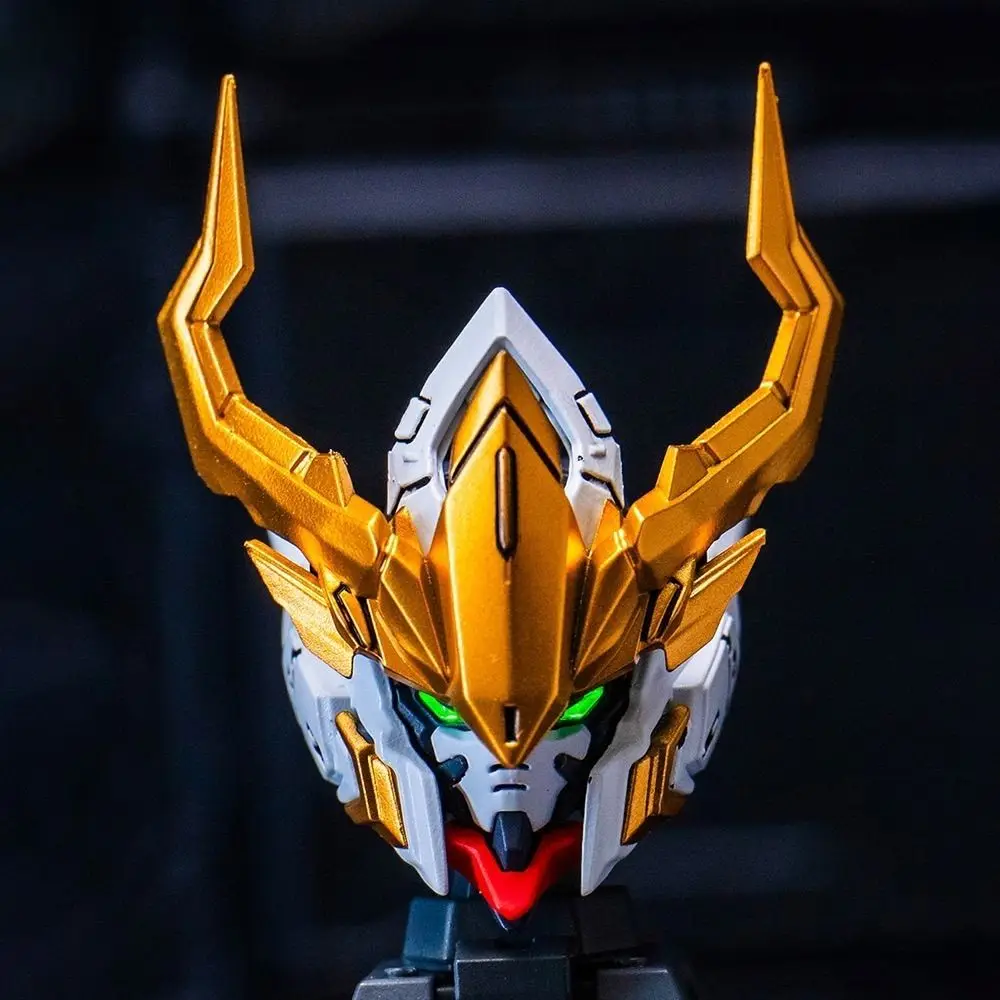 جديد مينيرفا هواية LINGXUZI رئيس نحت استبدال رئيس ل MG بارباتوس السماء المدافع الجمعية أطقم منمذجة لعبة GK نموذج ملحق هدية #5