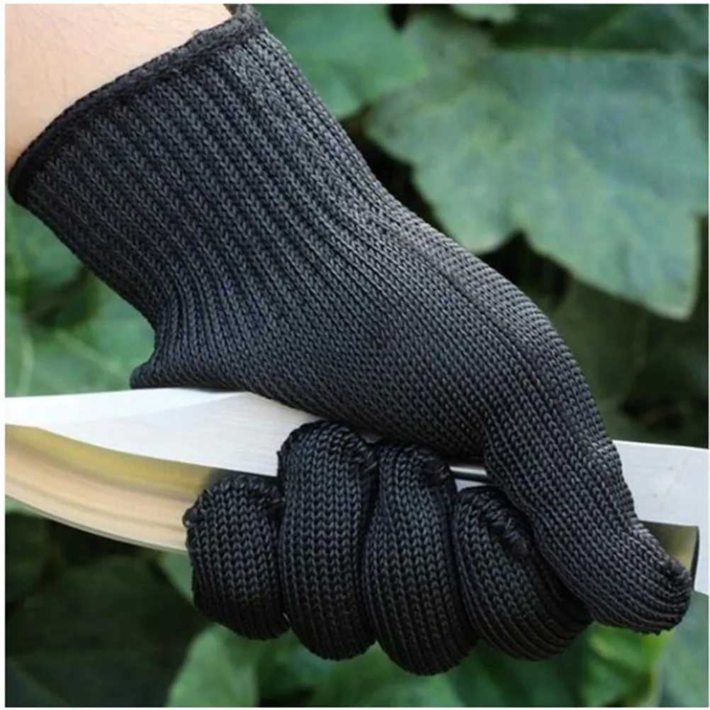 1Pair Cut Resistant Safety Gloves Level 5 Protection Industrial Protective Work Gloves for Kitchen Slicing Grating Peeling Meat