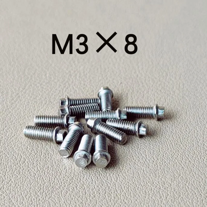 Metal M3 Hexagon Bolts Screw for 1/10 Crawler Car 1/14 Tamiya RC Truck Trailer Tipper Scania 770S MAN Benz Volvo Car Diy Parts