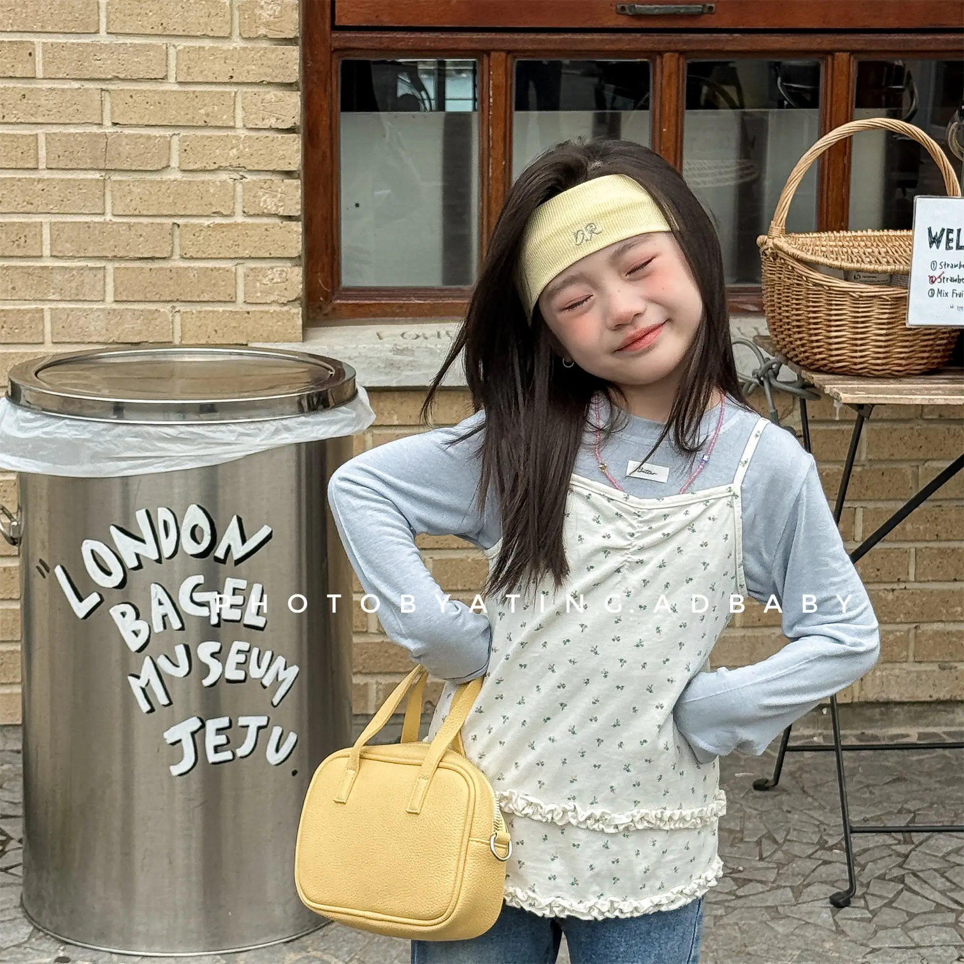 2025 Children Spring Summer Clothing New Girls Korean Sleeveless Camisole T-shirt Base Shirt Versatile