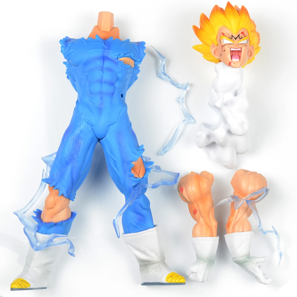 27cm Anime Dragon Ball Z GK Vegeta action figure Magin Vegeta self-explosion action  PVC action figure toy model collection gift