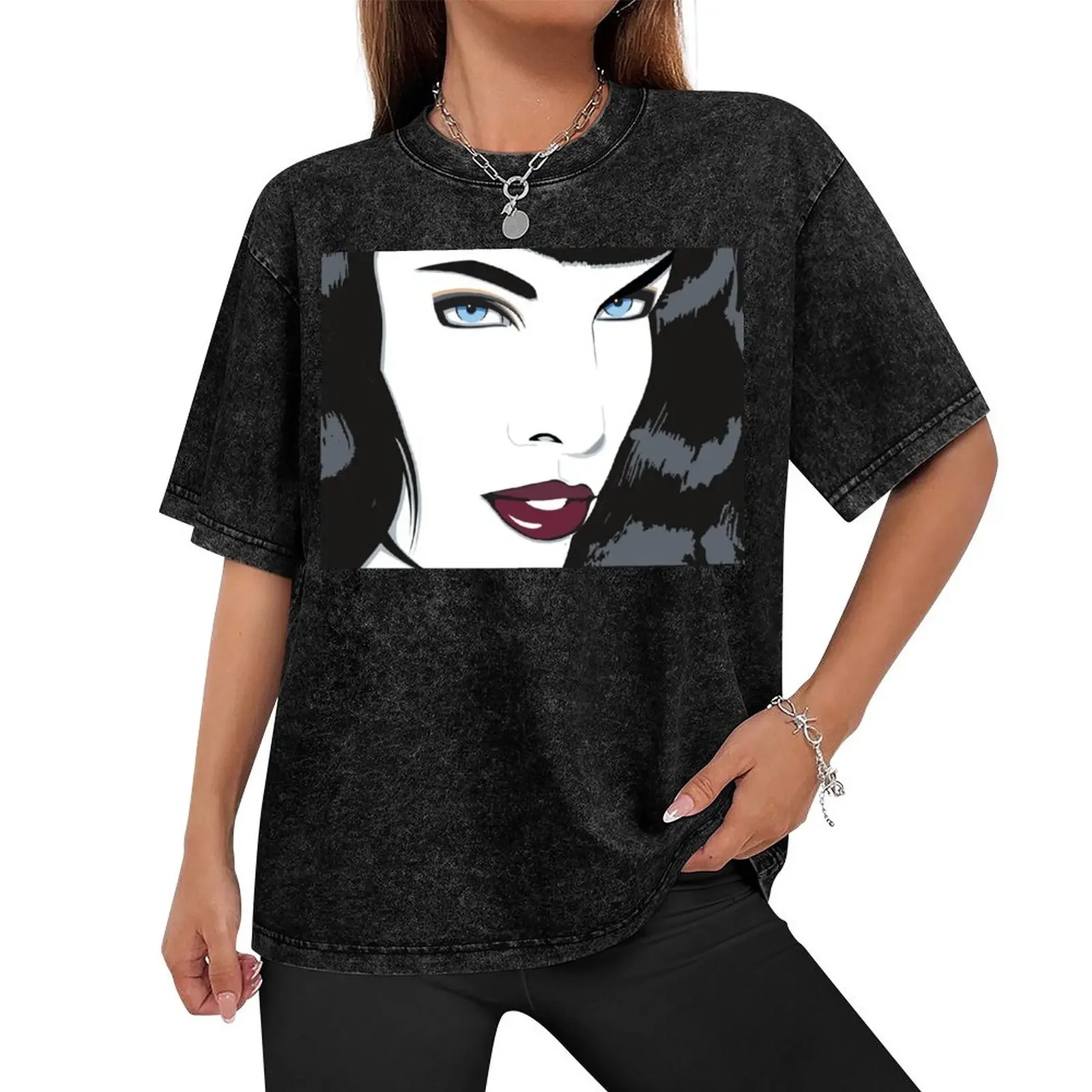 Bettie Page T-Shirt cotton graphic tees vintage graphic tee man t shirt custom t shirt funny t shirts for men