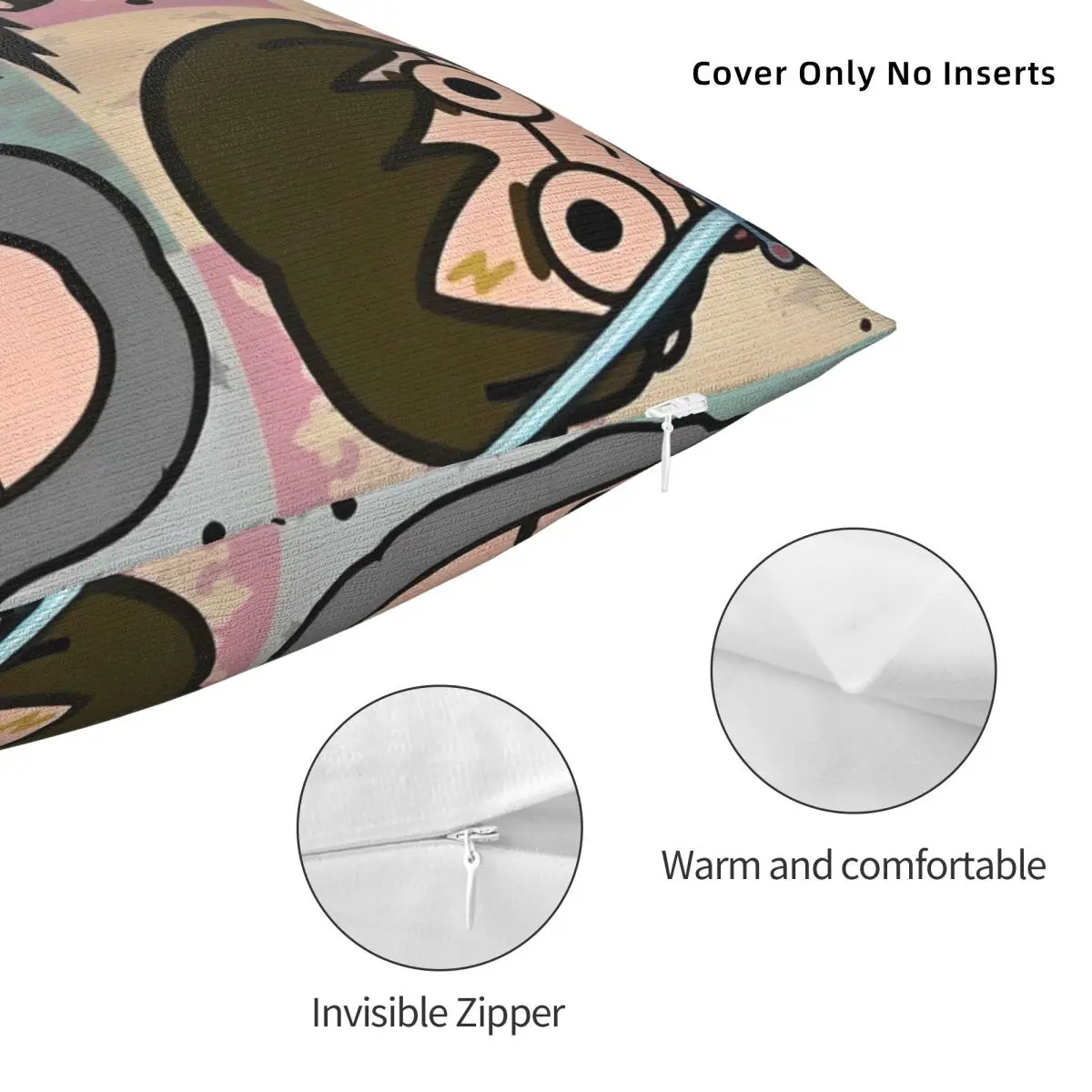 ハリーポッター魔法学校枕カバー商品プリントクッションカバー枕カバーシートデコレーションジッパー複数サイズ