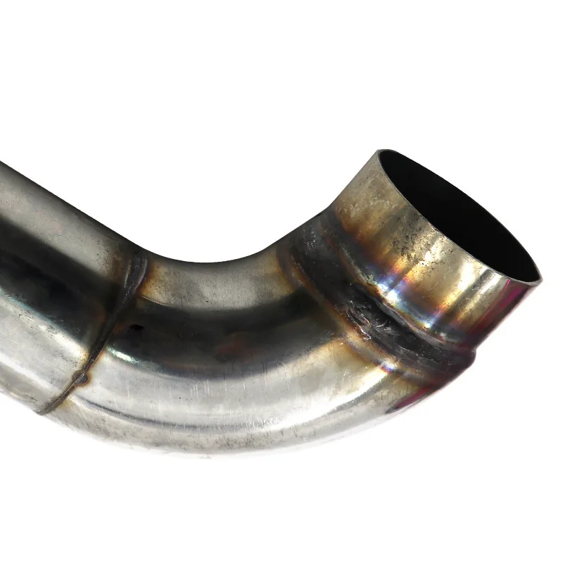 360g Stainless Steel Fuxi Motorcycle Air Filter Modification High Flow Gy6 Mushroom Head Filter Extended Bend Pipe Interface