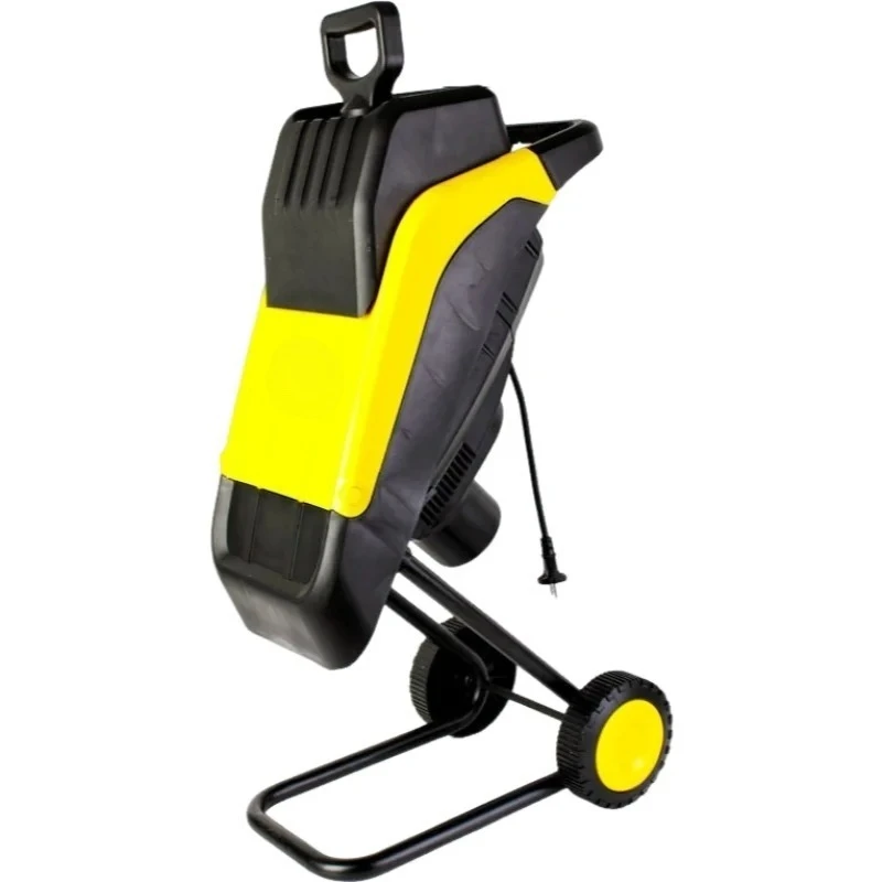 220V High Power Electric Wood Chipper   Portable Branch Shredder for Garden  Orchard  Leaves and Tree Branches