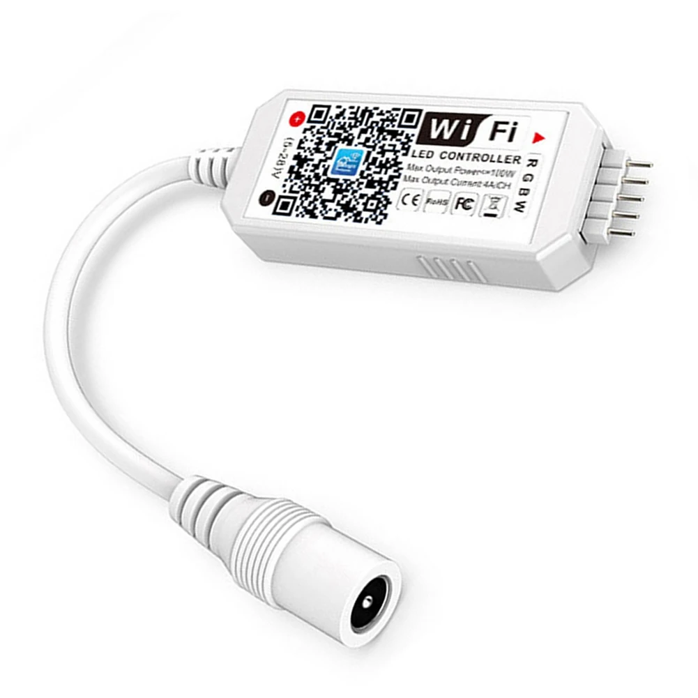 Innovative RGBW WiFi Controller for Aquarium Lighting with Camera Color Selection and Multiple Light Change Modes