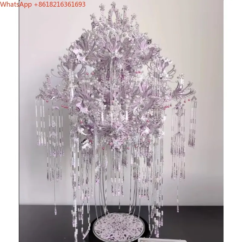 Limited Offer Twenty Two Phoenix Crown 3D Metal Puzzle Material Pack For A Friend's Wedding Handmade Gift