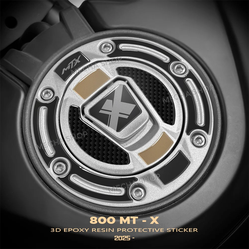 800MTX 2026 Accessories Motorcycle 3D Epoxy Resin Decal Protection Waterproof Kit Tank Pad for CFMoto 800 MT-X 2025