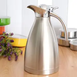 Stainless Steel Thermal Carafe Bottle 2L Pot for Coffee Tea Water Pot