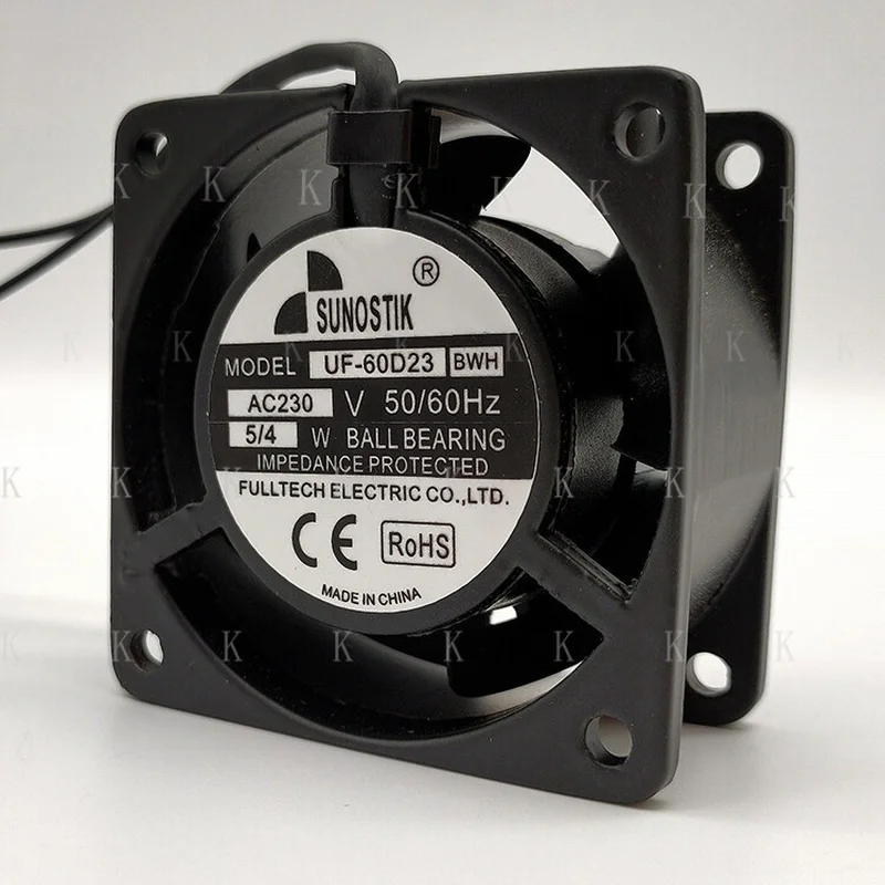 C FOR Original FULLTECH UF-60D23BWH 6030 220V aluminium frame fan Warranty *yu