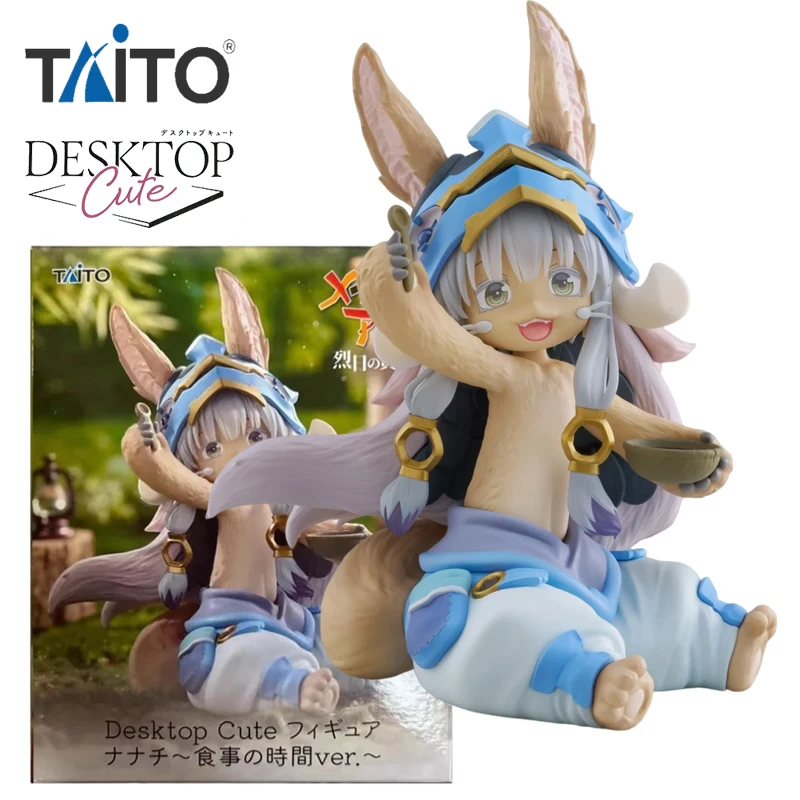 Figura de Anime de PVC de 13 cm de TAiTO, Linda Figura de Escritorio de Made In Abyss: La Ciudad Dorada del Sol Aterciopelado, Nanachi ~Versión Hora de Comer~