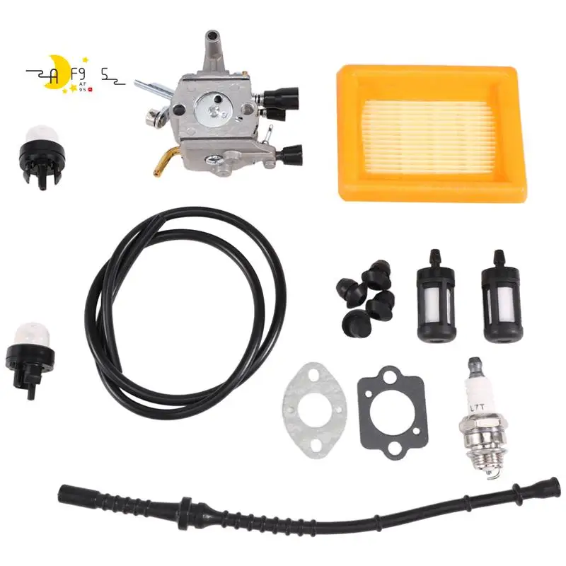 

AF95-Carburetor Air Filter Kit For Stihl FS120 FS200 FS250 FS300 FS350 FR350 FR450 FR480 Replace 4134 120 0653 4134 120 0603