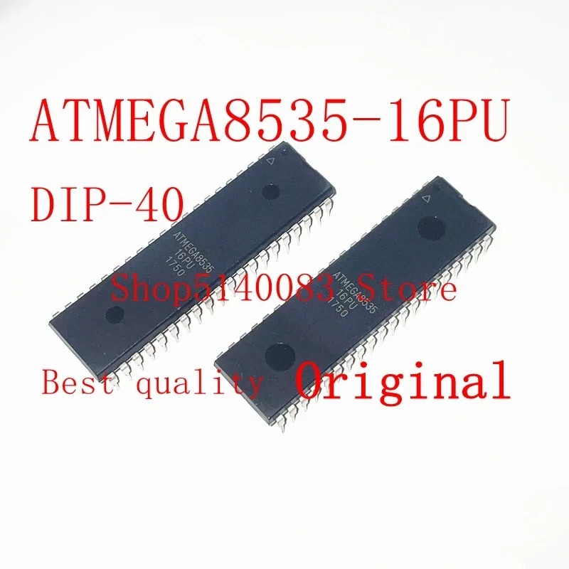 2PCS/LOT ATMEGA8535-16PU ATMEGA8535 DIP-40 In Stock Microcontroller chip