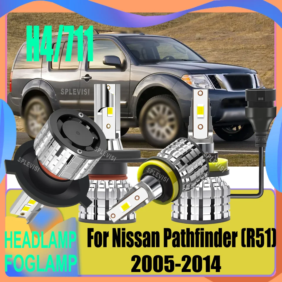 

Improved Night Driving LED Headlight Foglight For Nissan Pathfinder (R51) 2005 2006 2007 2008 2009 2010 2011 2012 2013 2014
