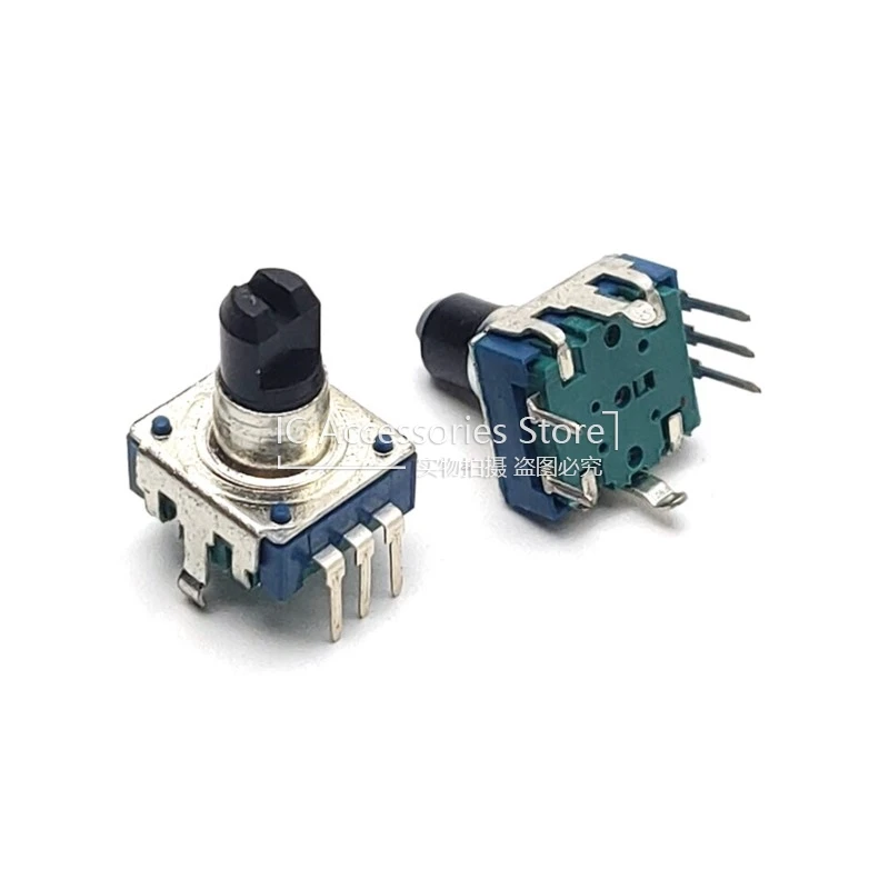 3PCS EC12S 5Pin Switch Encoder 24 Card Point Positioning 12 Pulse Signal Output Home Appliance Audio Accessories