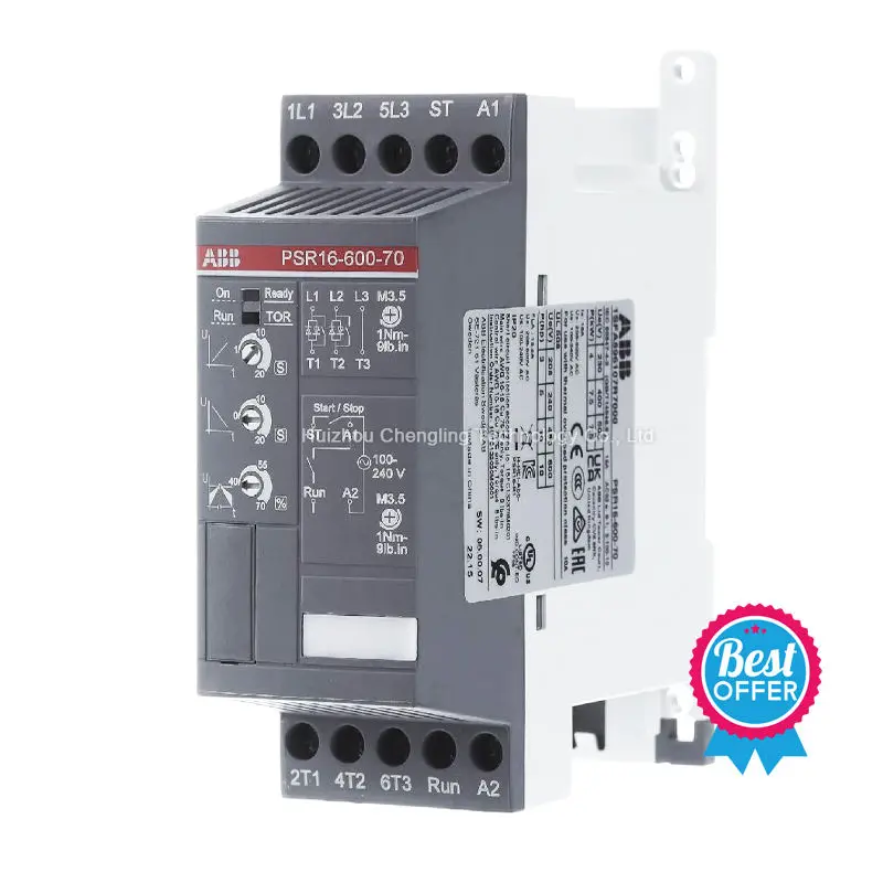Original Abb Soft Starter Psr360070 Psr6-600-70 Psr9-600-70 Psr12-600-70 Psr16-600-70 Psr25-600-70 Psr30-600-70 Psr37-600-70