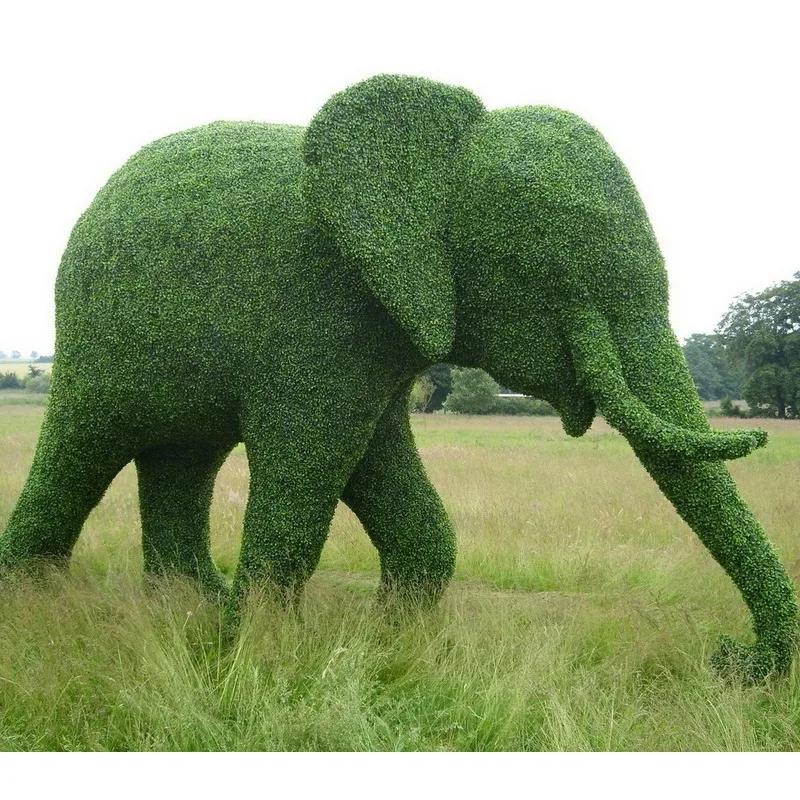 

Artificial flowers, trees, elephants, custom sizes, high imitation artificial leaf materials and steel frame structures