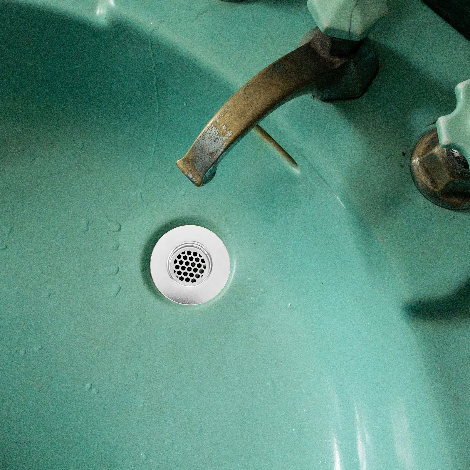 

2pcs Stainless Steel Sink Strainer Drain Filter For Kitchen Bathroom Basin Hair Debris Catcher Rust Proof Durable Mesh Drain