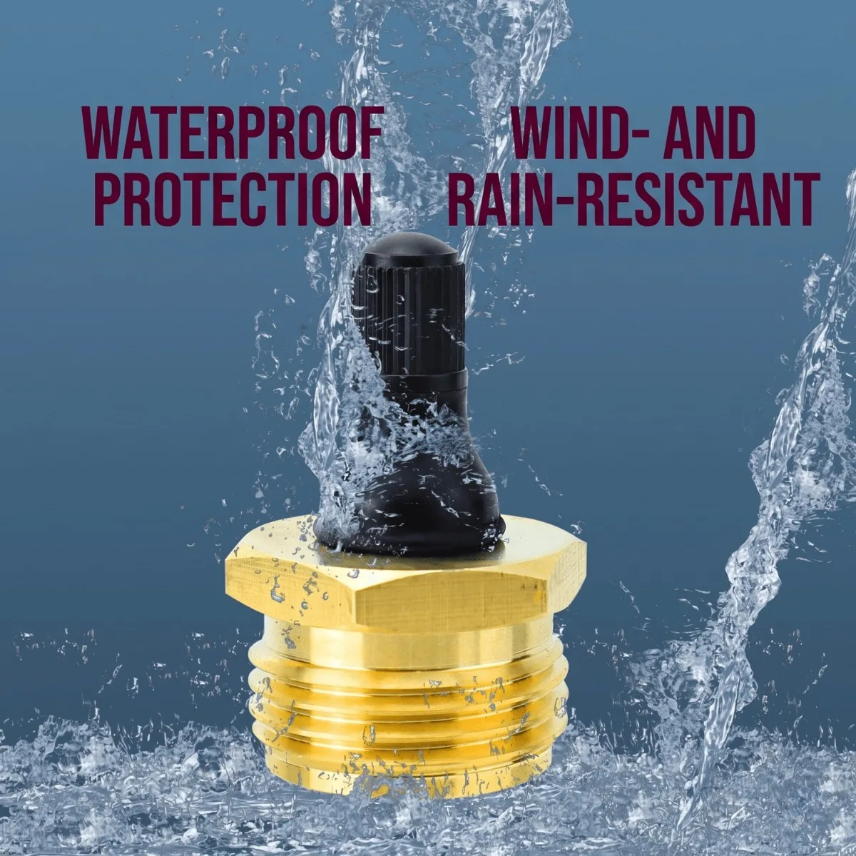 RV Winterizing Kit 36153 Blow Outplug RV Winterizing Easy Installation Oxidation-resistant Brass Copper Construction